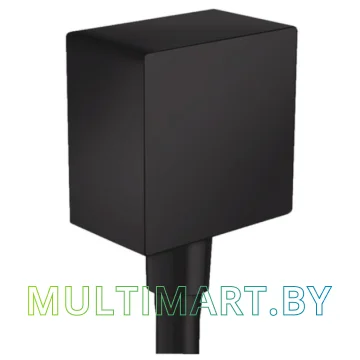 Шланговое подключение Hansgrohe FixFit Square 26455670 (черный матовый)